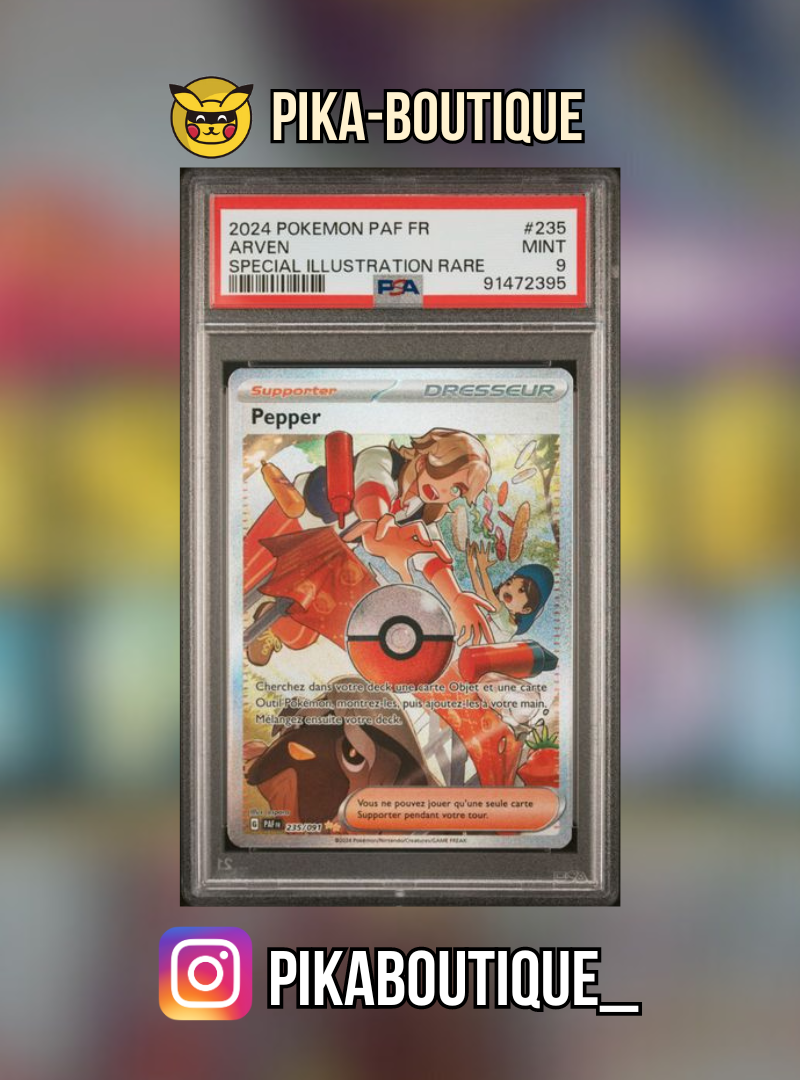 235 - PSA9 PEPPER ALT - Carte gradée -