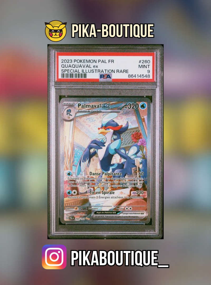 260 - PSA9 PALMAVAL - Carte gradée -