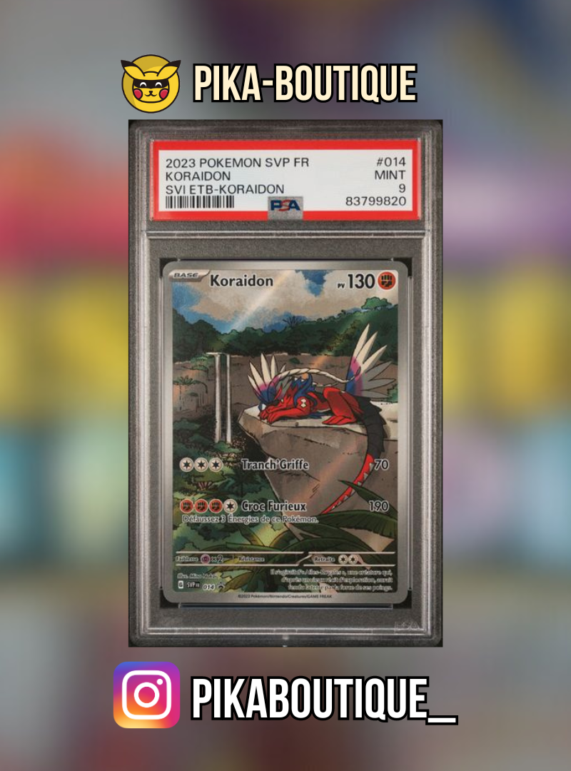 014 - PSA9 KORAIDON - Carte gradée -