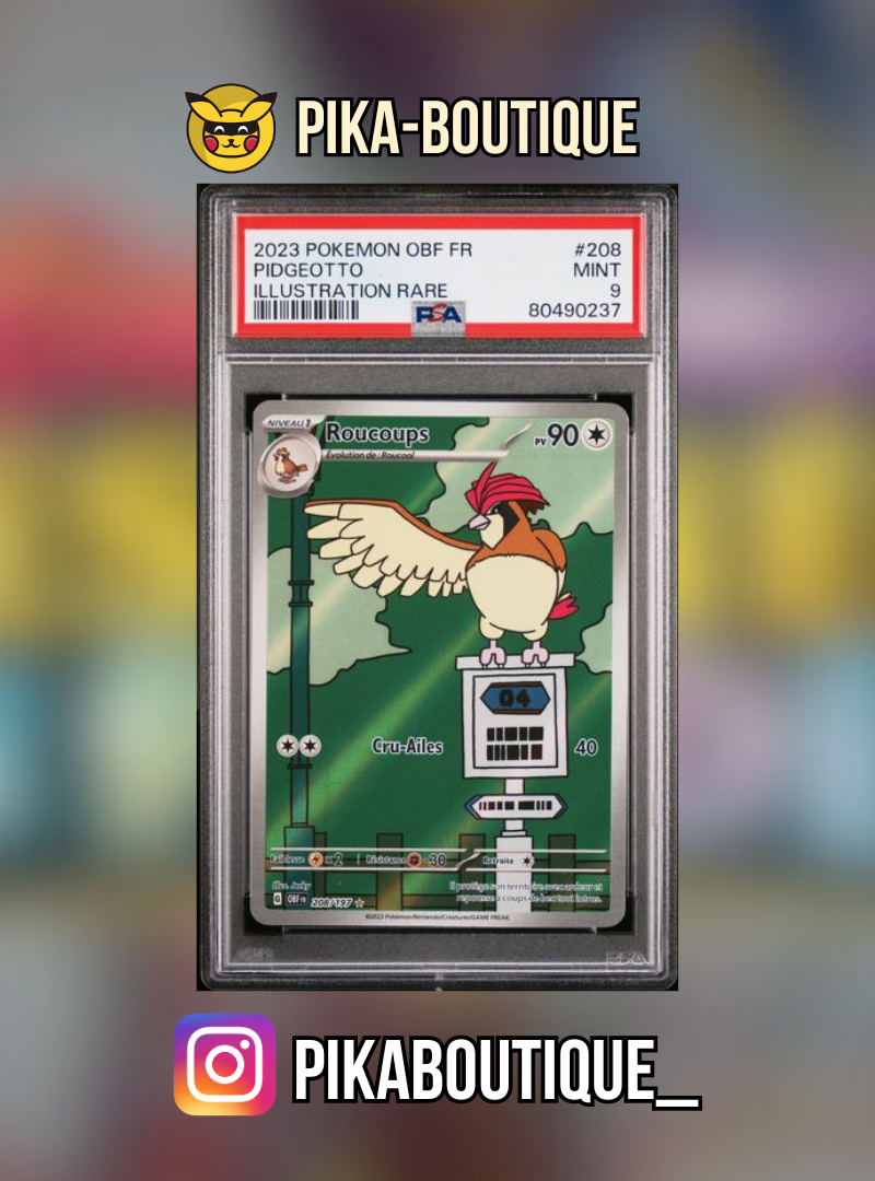 208 - PSA9 ROUCOUPS - Carte gradée -