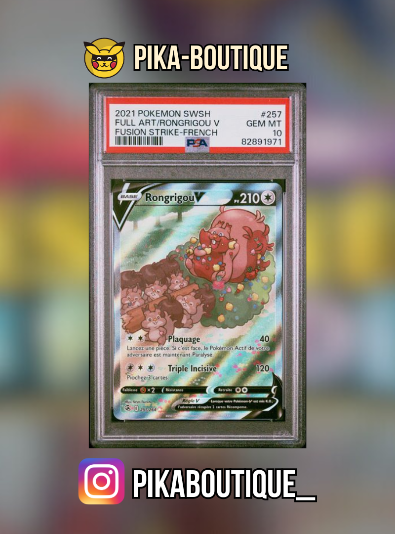 257 - PSA10 RONGRIGOU - Carte gradée -