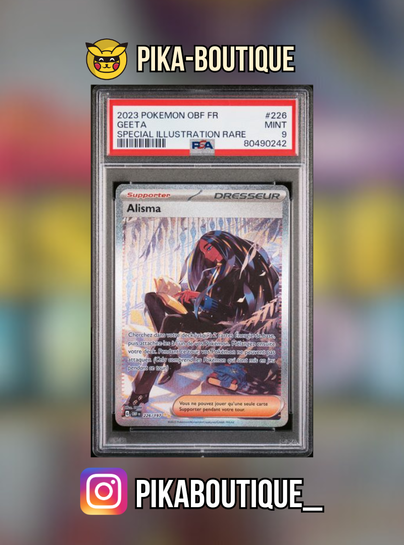 226 - PSA9 ALISMA - Carte gradée -