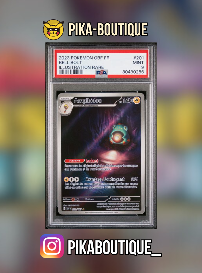 201 - PSA9 AMPIBIDOU - Carte gradée -