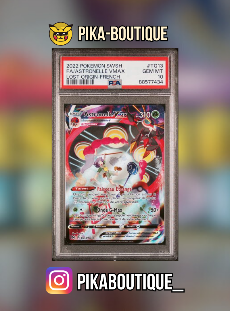 TG13 - PSA10 ASTRONELLE VMAX - Carte gradée -