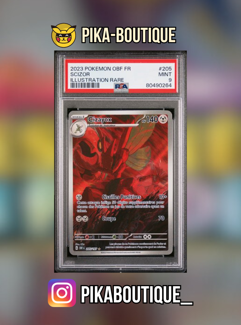 205 - PSA9 CIZAYOX - Carte gradée -