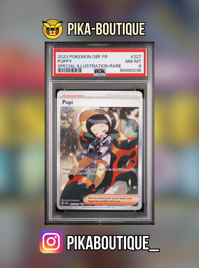 227 - PSA8 POPI - Carte gradée -