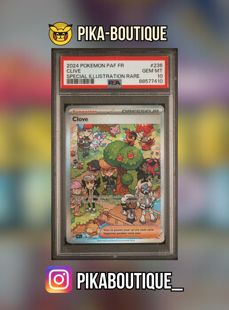 236 - PSA10 CLOVE ALT - Carte gradée -