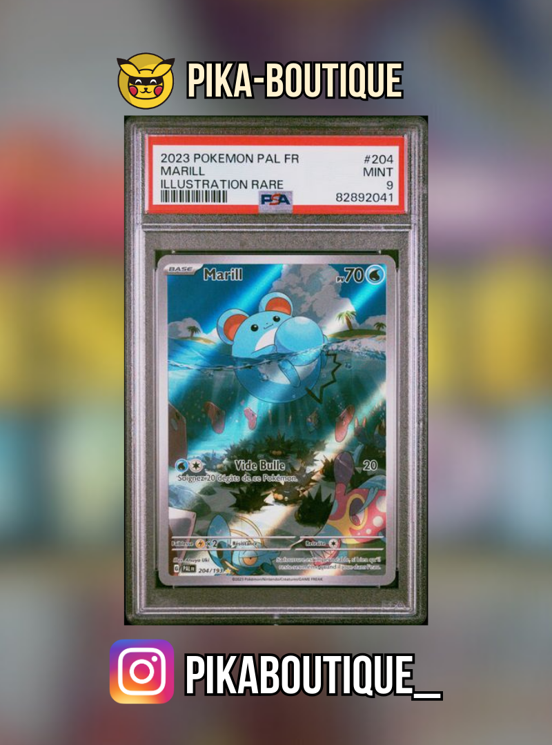 204 - PSA9 MARILL - Carte gradée -