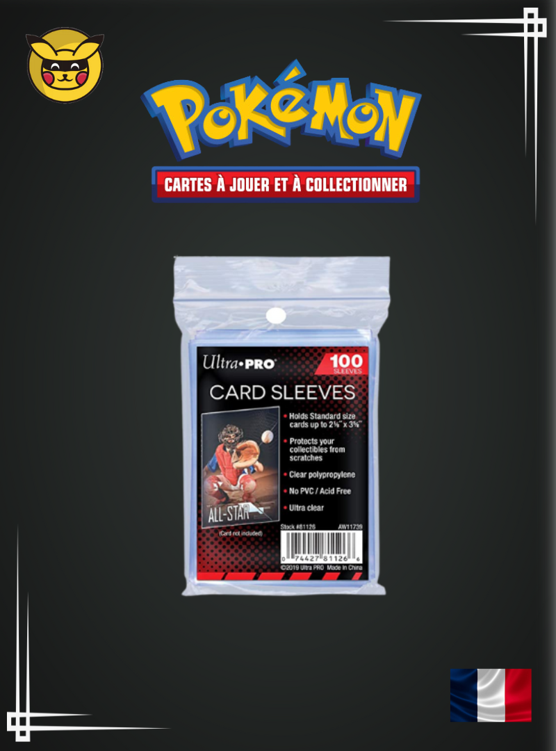 Sleeve Ultra-Pro (lot de 100)