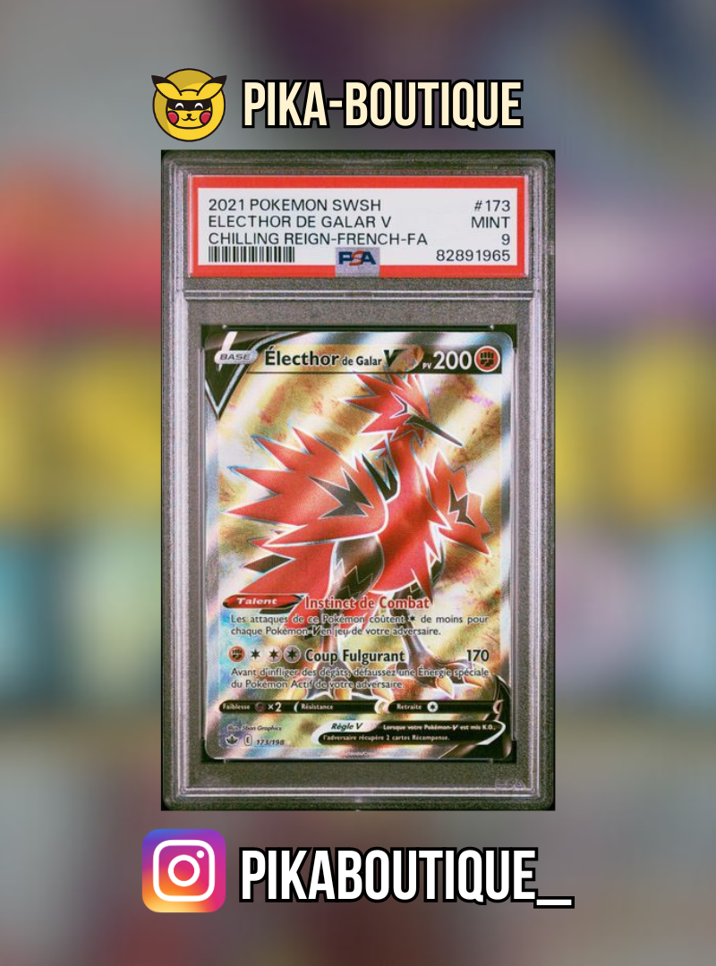 173 - PSA9 ELECTHOR DE GALAR - Carte gradée -