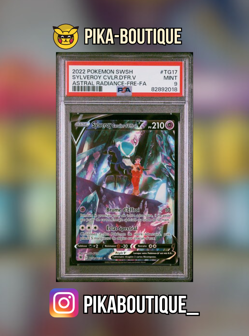TG17 - PSA9 SYLVEROY EFFROI - Carte gradée -