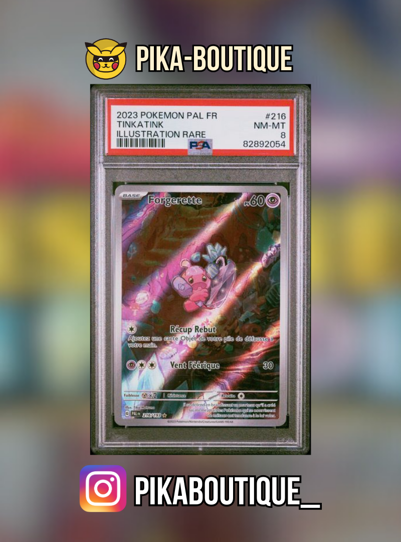 216 - PSA8 FORGERETTE - Carte gradée -