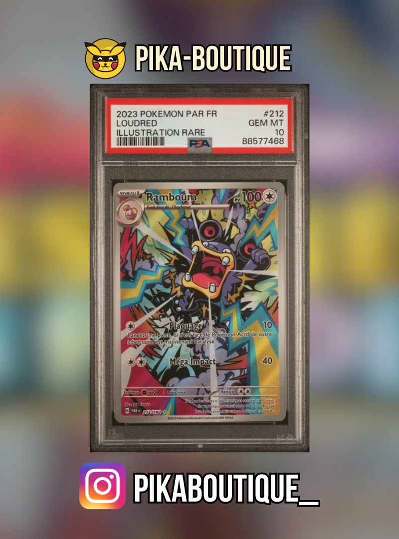 212 - PSA10 RAMBOUM - Carte gradée -