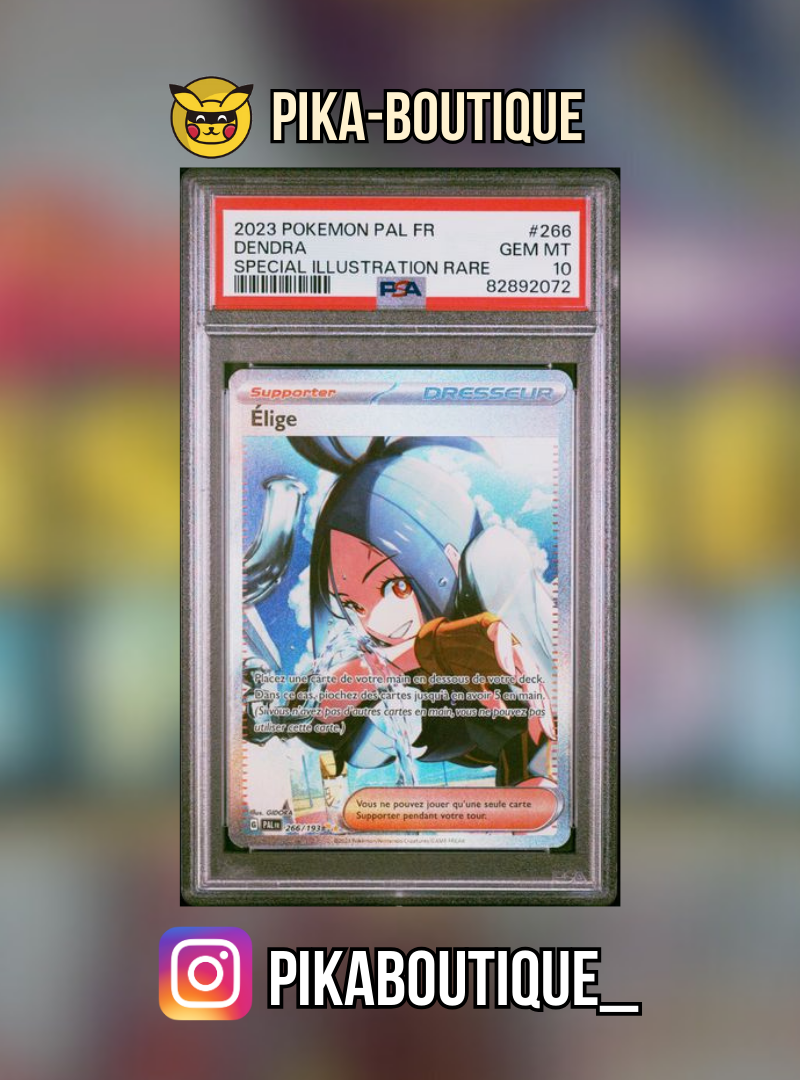 266 - PSA10 ELIGE - Carte gradée -