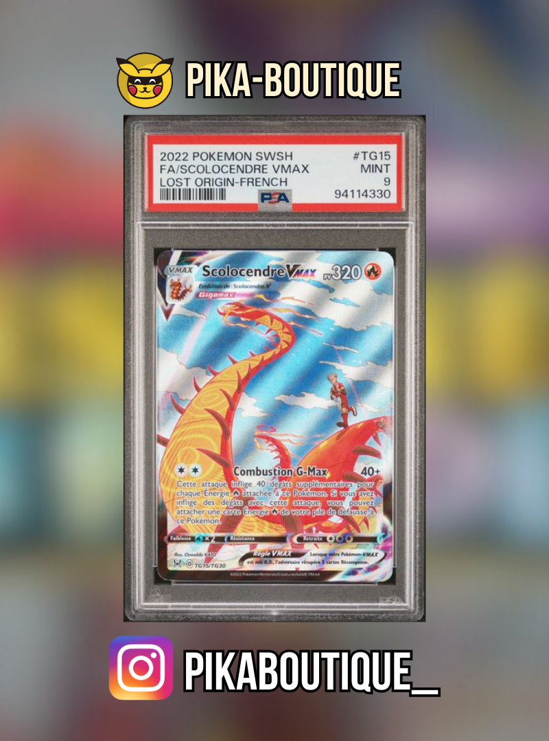TG15 - PSA9 SCOLOCENDRE - Carte gradée -