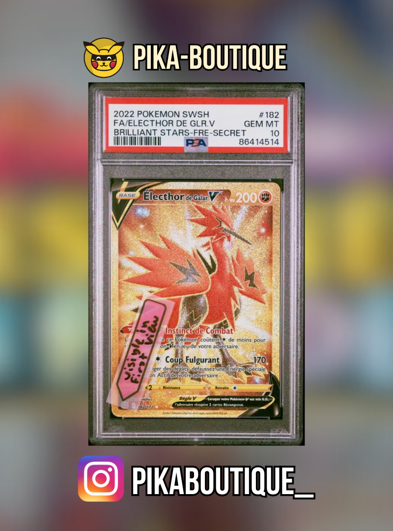 182 - PSA10 ELECTHOR DE GALAR - Carte gradée -