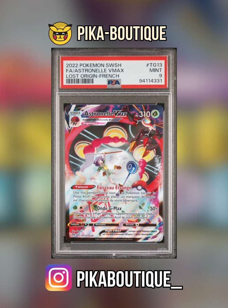 TG13 - PSA9 ASTRONELLE VMAX - Carte gradée -