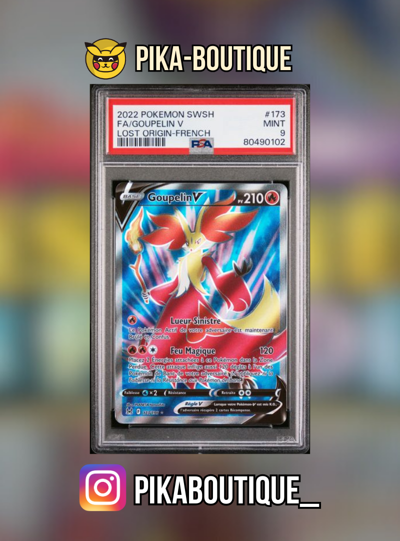 173 - PSA9 GOUPELIN - Carte gradée -