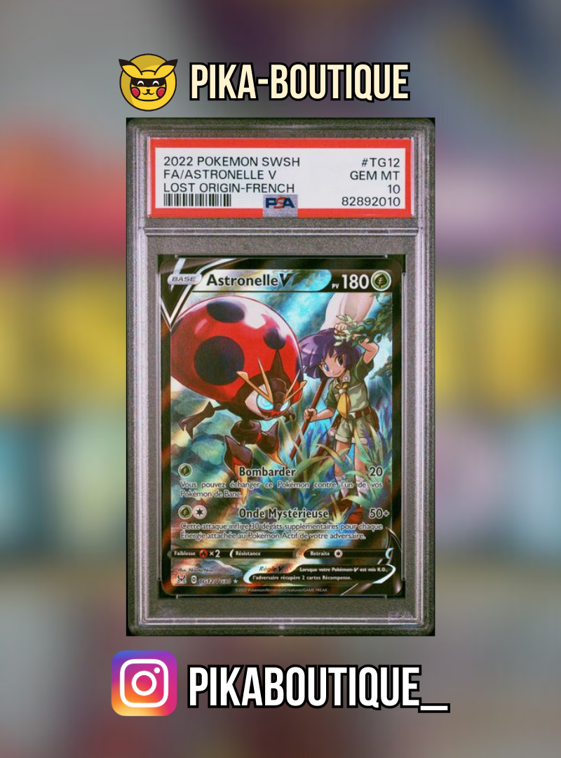 TG12 - PSA10 ASTRONELLE - Carte gradée -