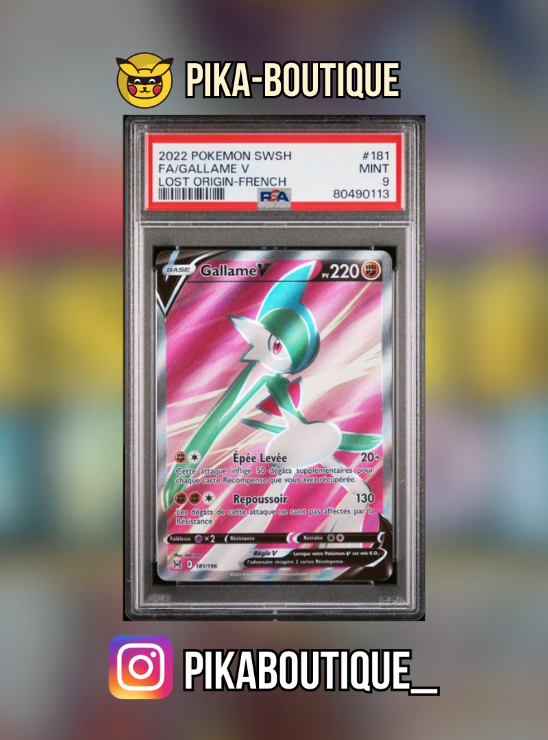 181 - PSA9 GALLAME - Carte gradée -
