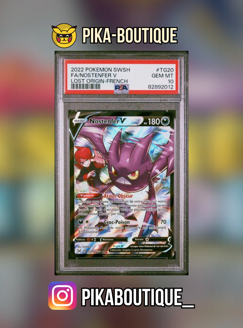 TG20 - PSA10 NOSTENFER - Carte gradée -