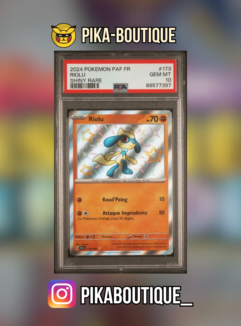 173 - PSA10 RIOLU - Carte gradée -