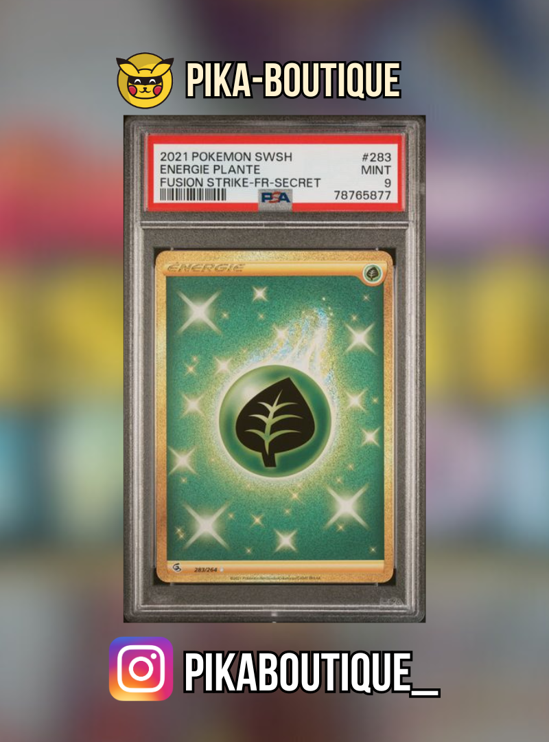 283 - PSA9 ENERGIE PLANTE - Carte gradée -