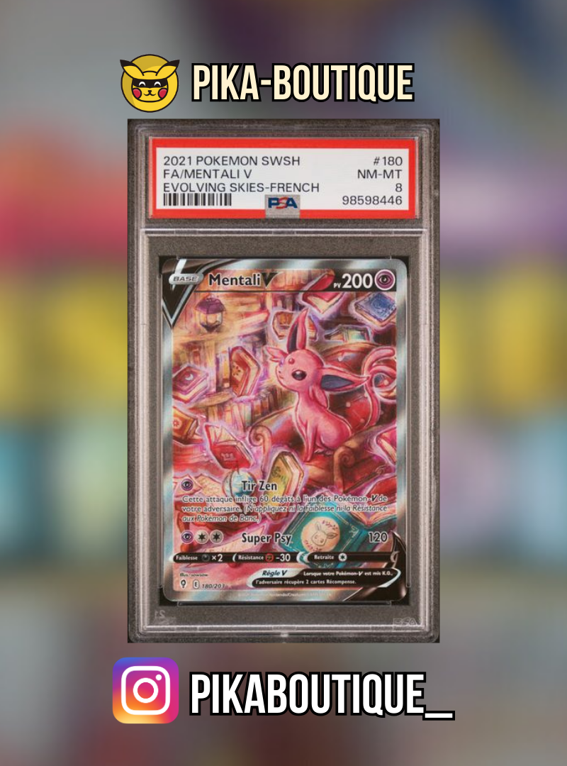 180 - PSA8 MENTALI ALT - Carte gradée -