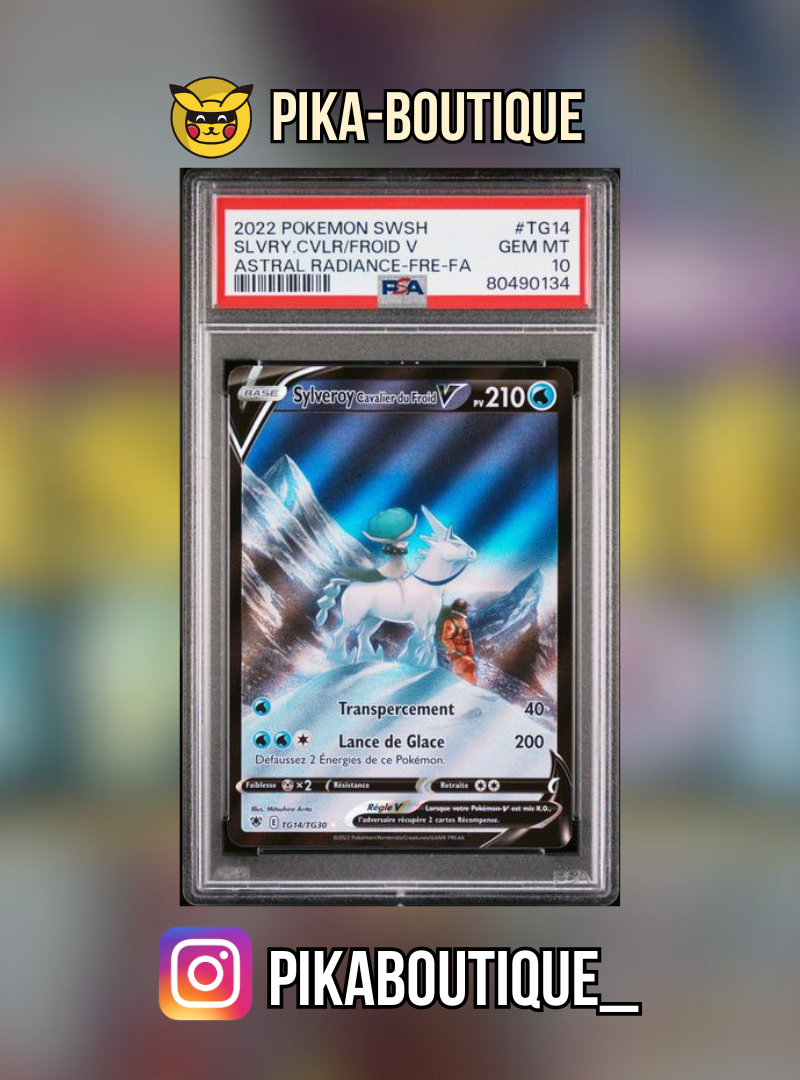 TG14 - PSA10 SYLVEROY FROID - Carte gradée -