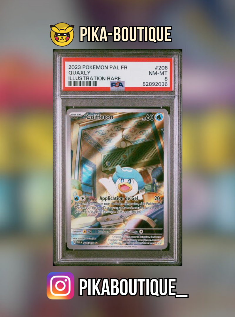 206 - PSA8 COIFFETON - Carte gradée -