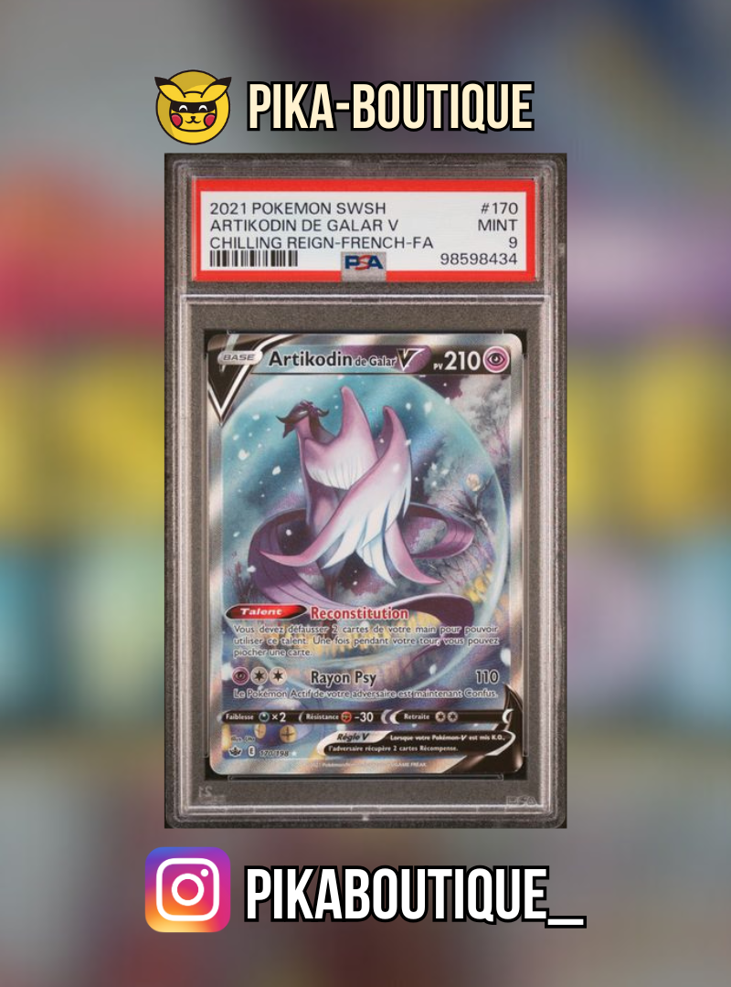 170 - PSA9 ARTIKODIN DE GALAR ALT - Carte gradée -