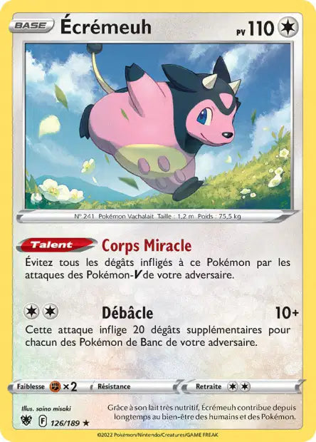 Carte unité EB10 - Holographique
