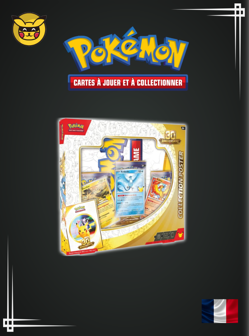Coffret Poster - Pokémon 30 ans