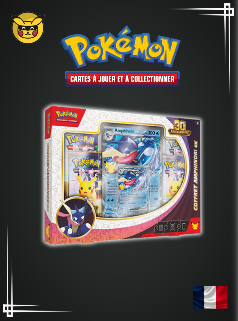 Coffret Amphinobi - Pokémon 30 ans