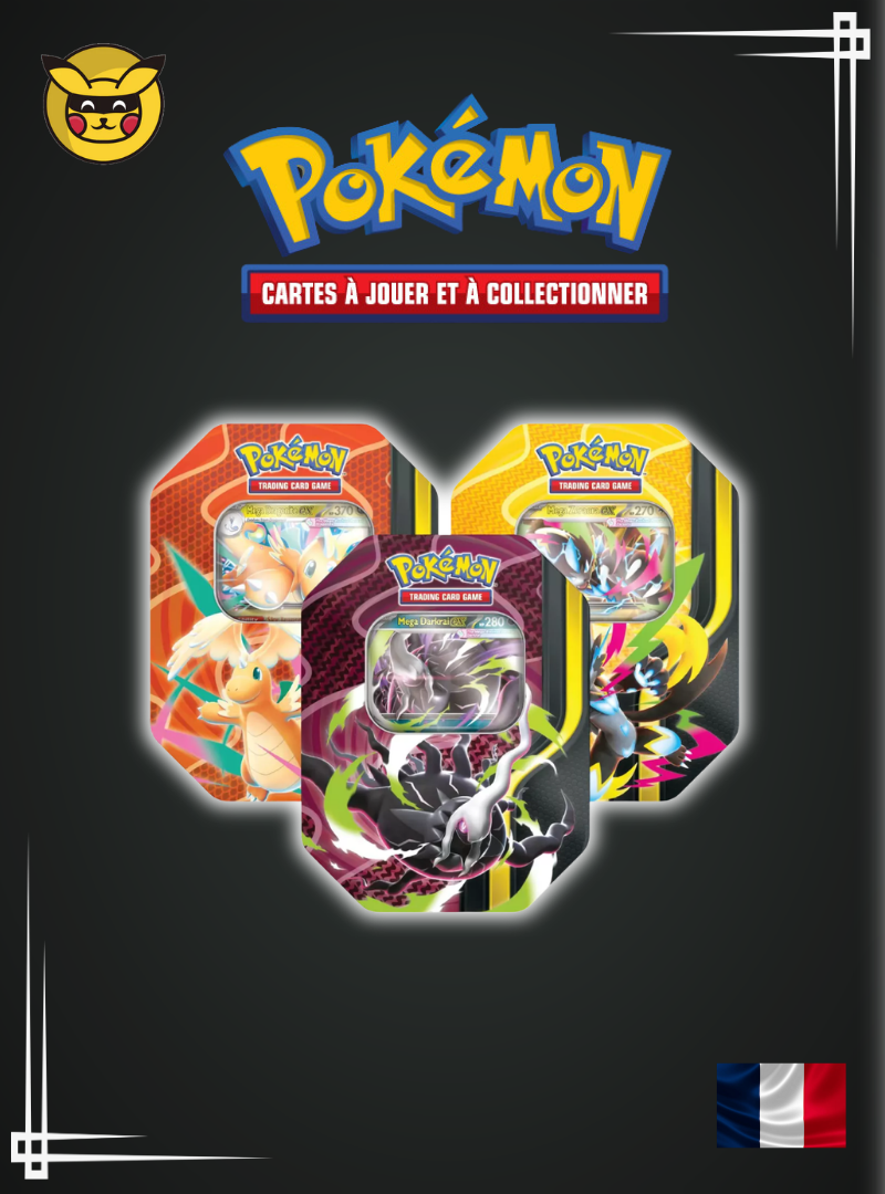 Lot 3 Pokebox Méga Forces
