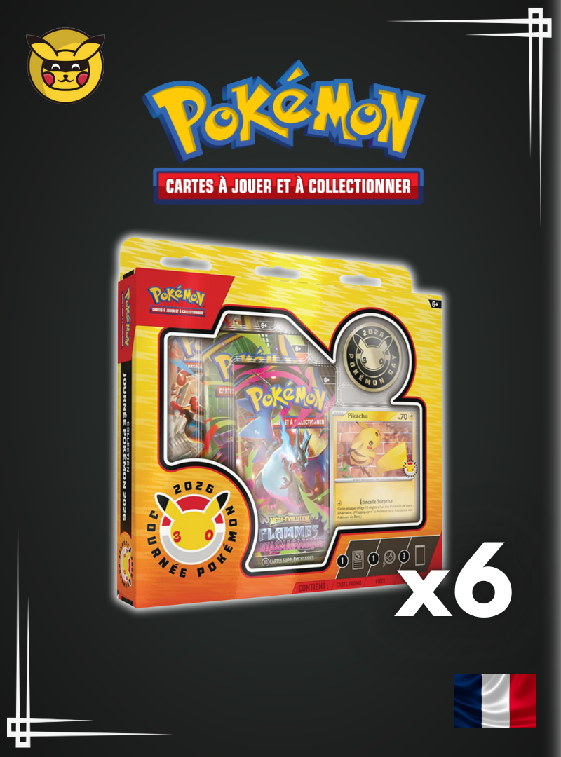 Pokémon Tripack 3 Boosters Pokémon Day 2026