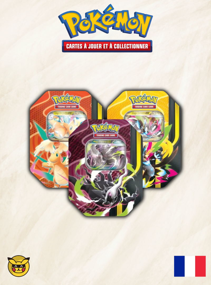 Lot 3 Pokebox Méga Forces
