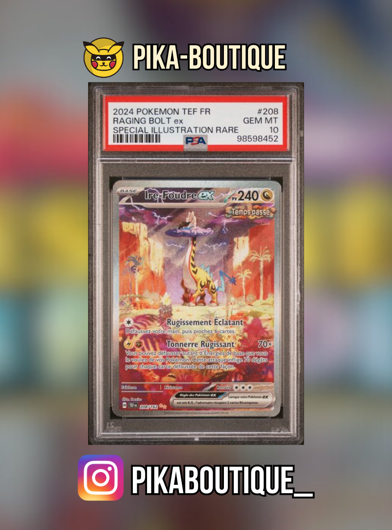 208 - PSA10 IRE FOUDRE ALT - Carte gradée -