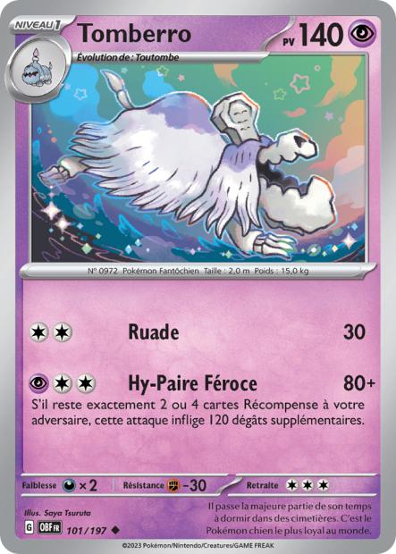 POKEMON EV03 - Carte unité REVERSE 2