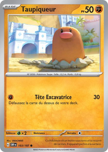 POKEMON EV03 - Carte unité REVERSE 2