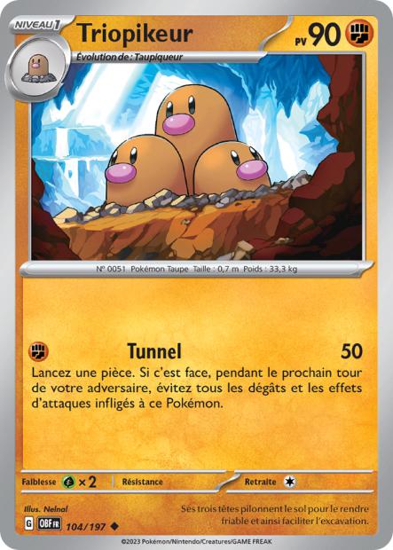 POKEMON EV03 - Carte unité REVERSE 2