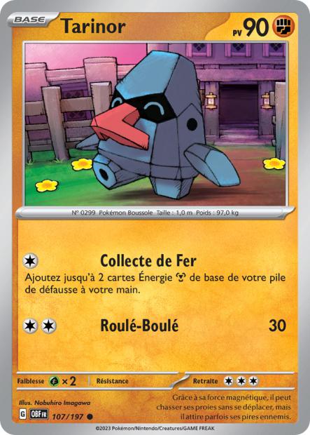 POKEMON EV03 - Carte unité REVERSE 2