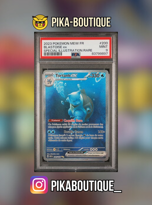 200 - PSA9  TORTANK - Carte gradée -