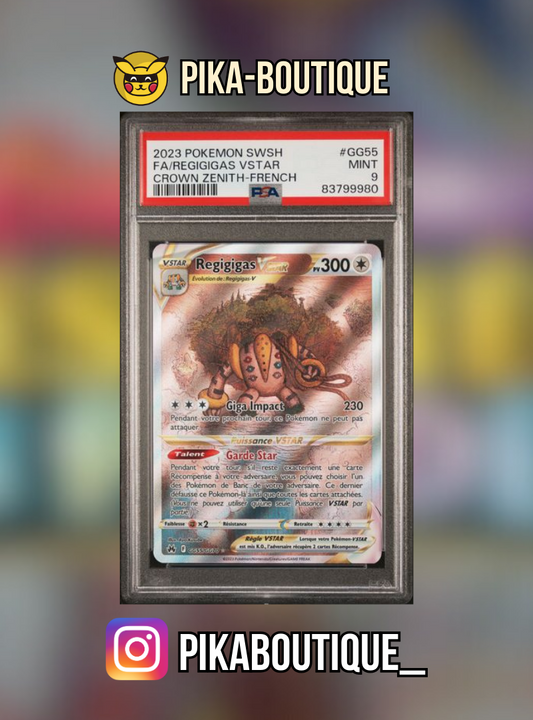 GG55 - PSA9  REGIGIGAS - Carte gradée -