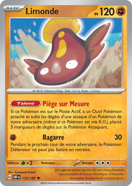 POKEMON EV03 - Carte unité REVERSE 2