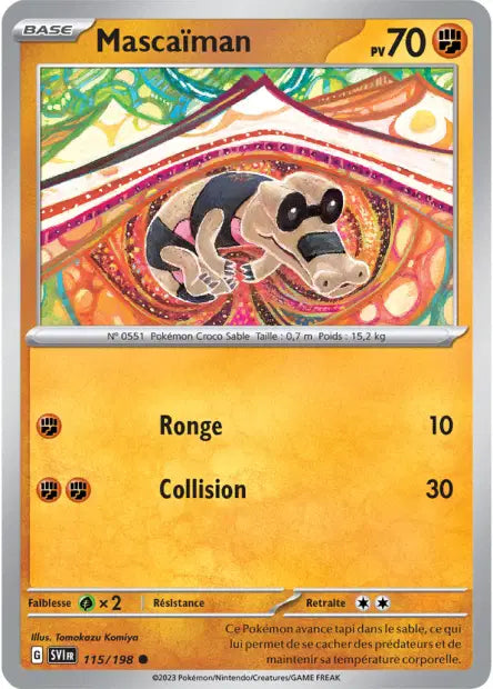 Carte unité EV01 - Reverse