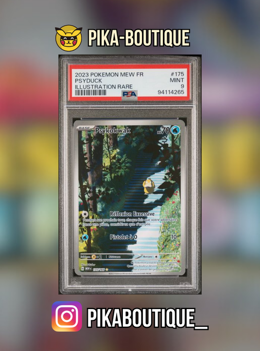 175 - PSA9  PSYKOKWAK - Carte gradée -