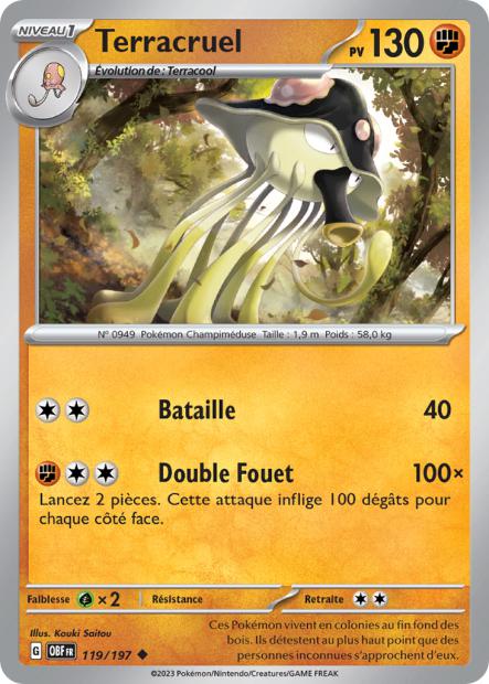 POKEMON EV03 - Carte unité REVERSE 2