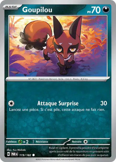 Carte unité EV04 - Reverse