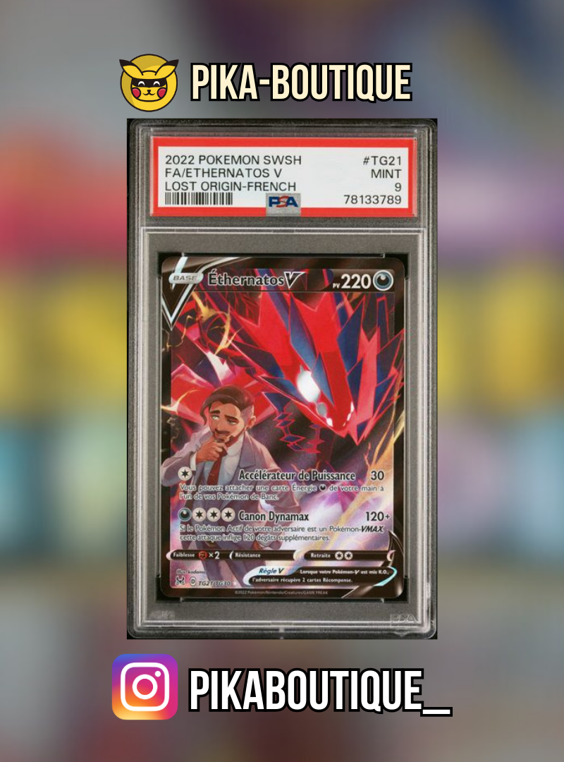 TG21 - PSA9  ETHERNATOS - Carte gradée -